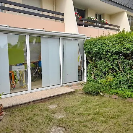 F1 Veranda Jardinet En Residence Front De Mer Bernières-sur-Mer Exterior foto