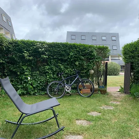 F1 Veranda Jardinet En Residence Front De Mer Bernieres-sur-Mer Exterior photo